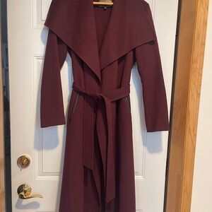 Mackage Burgundy Long Sleeve Coat